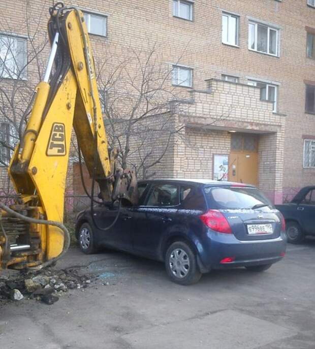 Месть автомобилистам