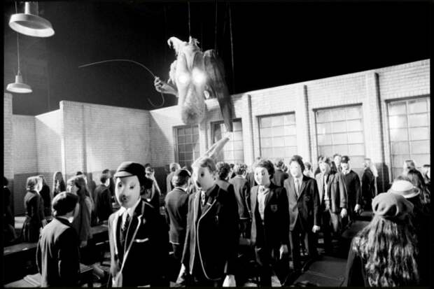 Закулисные фотографии со съёмок фильма «Pink Floyd – The Wall» (1982 год)