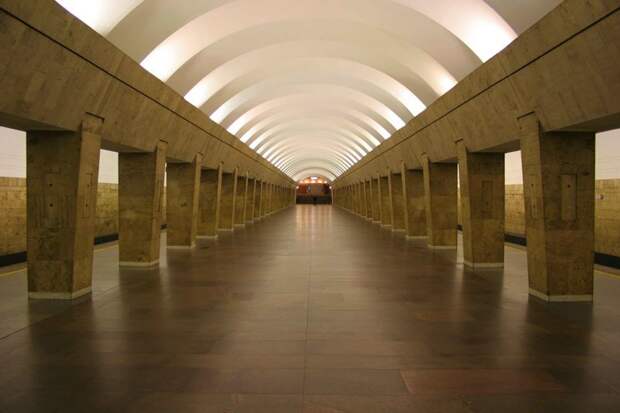 Выборгская метро, питер, подземка