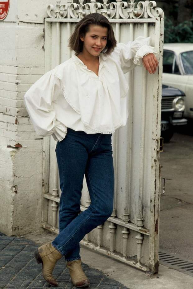 Софи Марсо в далеком 1984 году Софи Марсо, голливуд, кино, фото