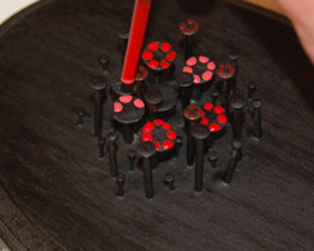 photo of painting flowers