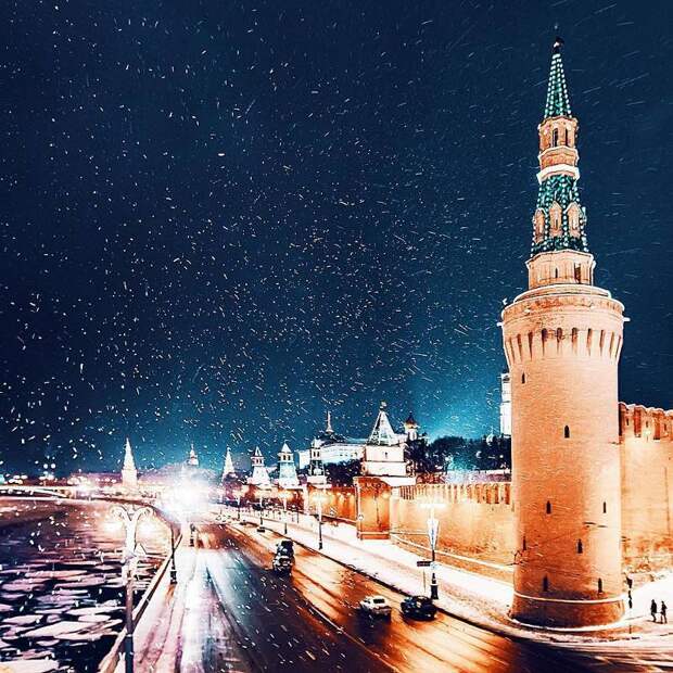 Сказочная новогодняя Москва в фотографиях Кристины Макеевой
