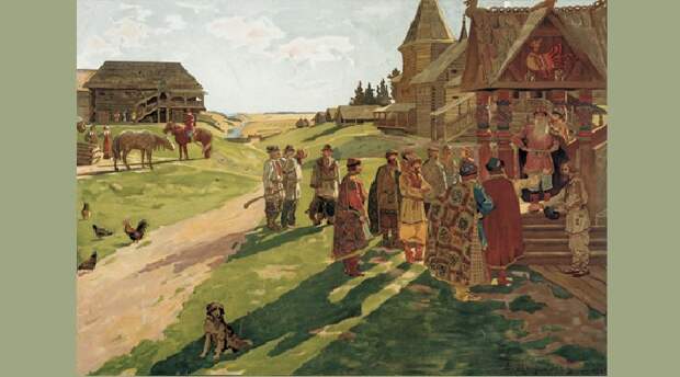 Целовальник на Руси.