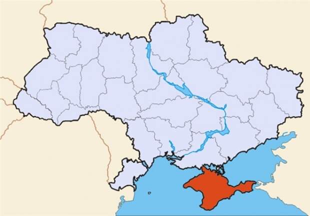Крым российский, карта|Фото: