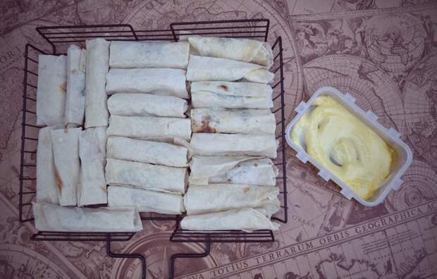 Лаваш с сыром и зеленью Лаваш с сыром и зеленью Кулинарное Подполье, еда, рецепт