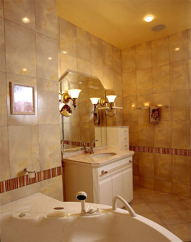 дизайн квартир фото ванная маленькая - Ванная комната - Фото…
