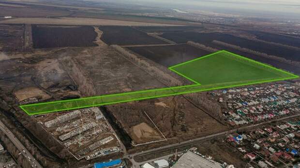 Участок в Барнауле, который отдадут под строительство жилья / Фото: АО