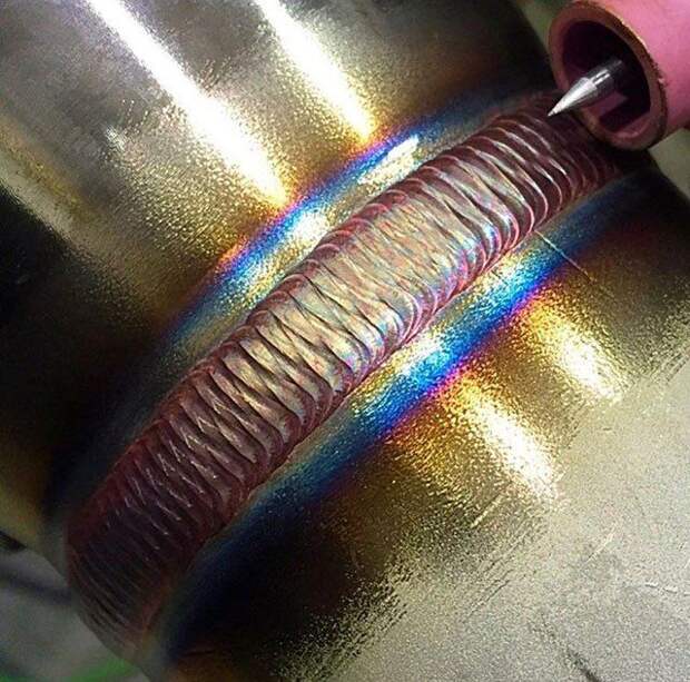 Когда сварочный шов выглядит как произведение искусства (12 фото) Когда сварочный шов выглядит как произведение искусства (12 фото)