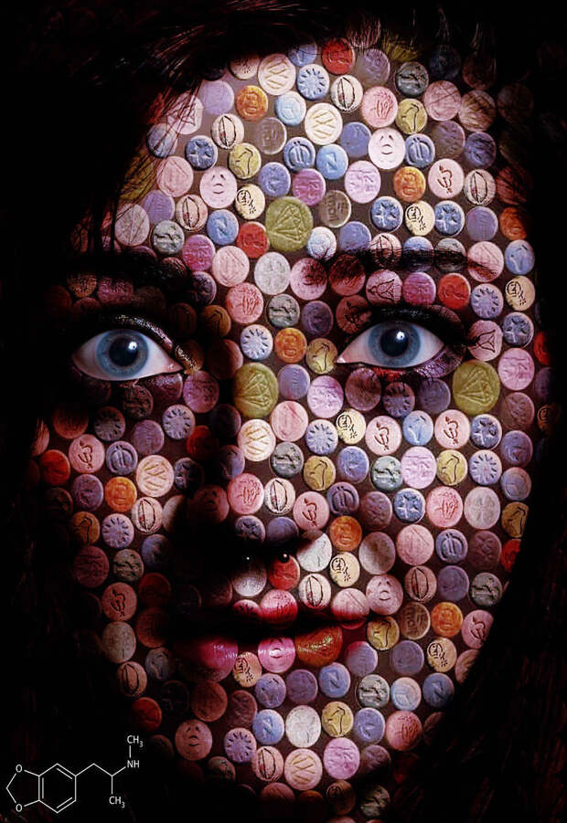Будоражащие портреты людей, которые принимают наркотики