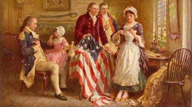 10. Бетси Росс сшила первый американский флаг
