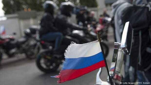 Ночные волки в Братиславе