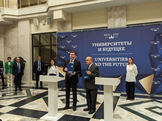 ДГУ подписал договор о научном и образовательном сотрудничестве с МГУ и БГУ