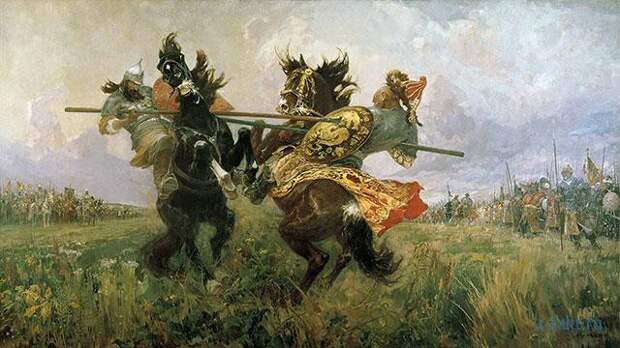 Поединок Пересвета с Челубеем история, поединок, факты