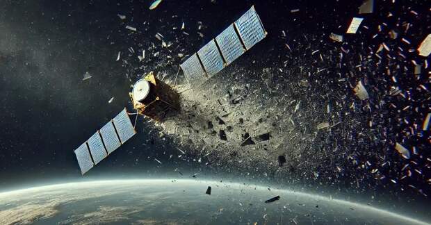 Внезапное разрушение российского спутника на орбите Земли заставило экипаж МКС укрыться на станции