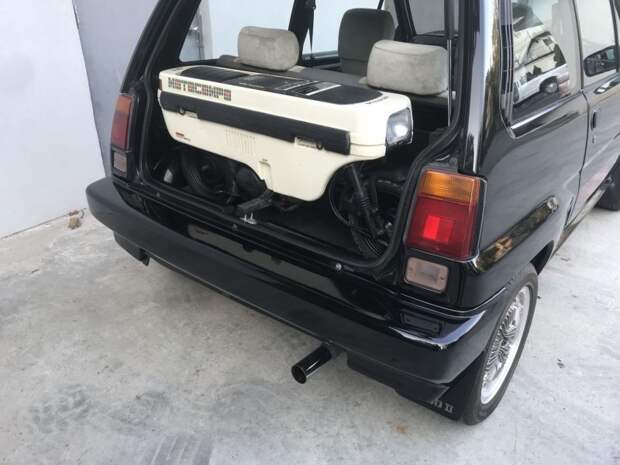 Honda City Turbo II со скутером Motocompo – Японский ответ вызовам большого города