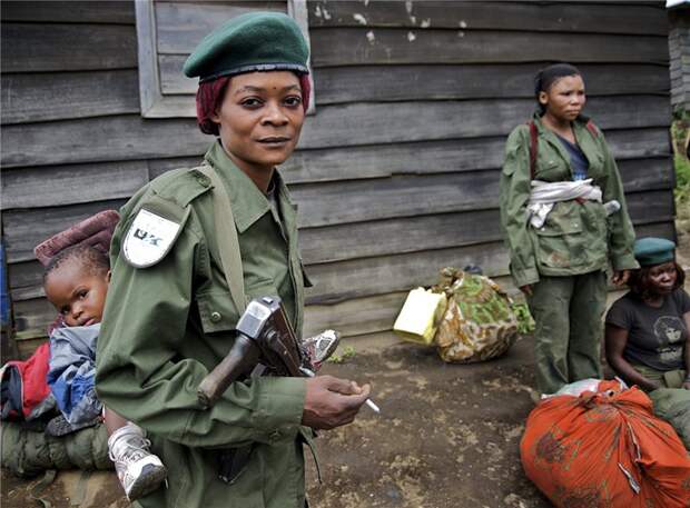 5. Демократическая республика Конго женщины, страны, страх, факты