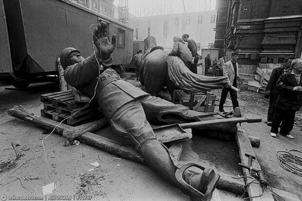 Прогулка по Москве 1995 года