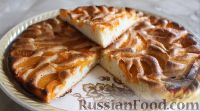 Фото к рецепту: Пирог с абрикосами