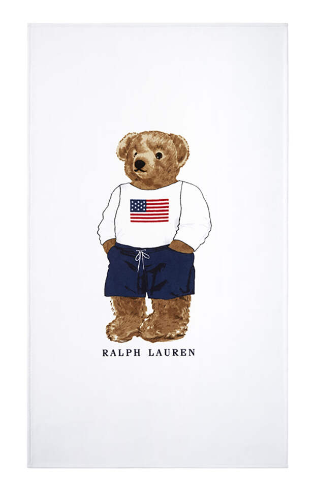 Пляжное пололтенце TSHIRT BEAR WHITE - Ralph Lauren