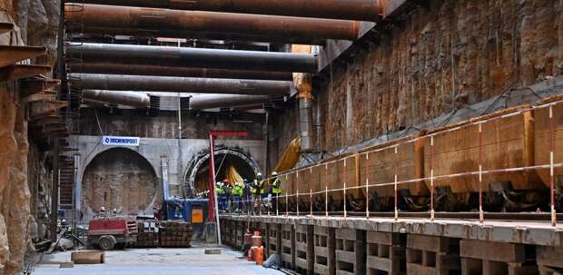 Как строили тоннель на восточном участке БКЛ метро – в фотоленте