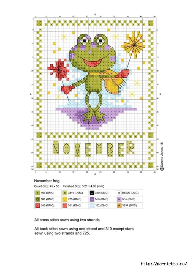 Детский календарь. Схемы вышивки крестом (5) (494x700, 198Kb)