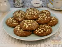Фото к рецепту: Ржаные лепёшки на йогурте, с мёдом