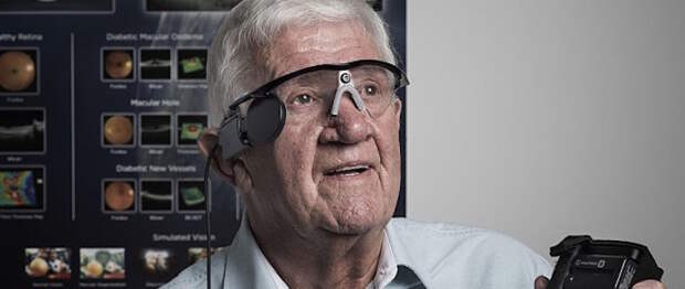 Бионический глаз вернул зрение пожилому британцу
