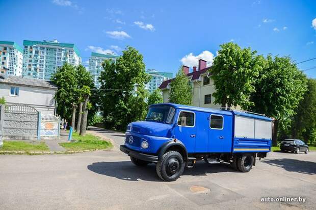 Ретрообзор пожарной машины Mercedes L-Series, mercedes, mercedes-benz, авто, грузовик, пожарный автомобиль