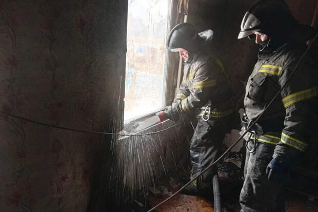 В Красноярском крае дети подожгли матрас и устроили пожар в доме