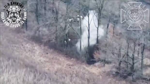 Уничтожение важного для ВСУ пункта управления БПЛА попало на видео