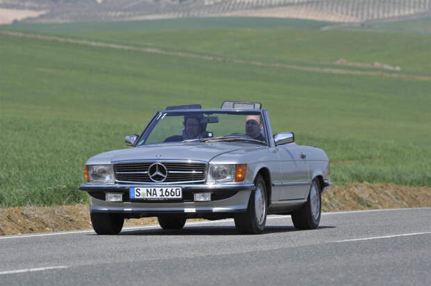 Mercedes-Benz SL (R107) авто, автодизайн, кабриолет, олдтаймер, ретро автомобиль