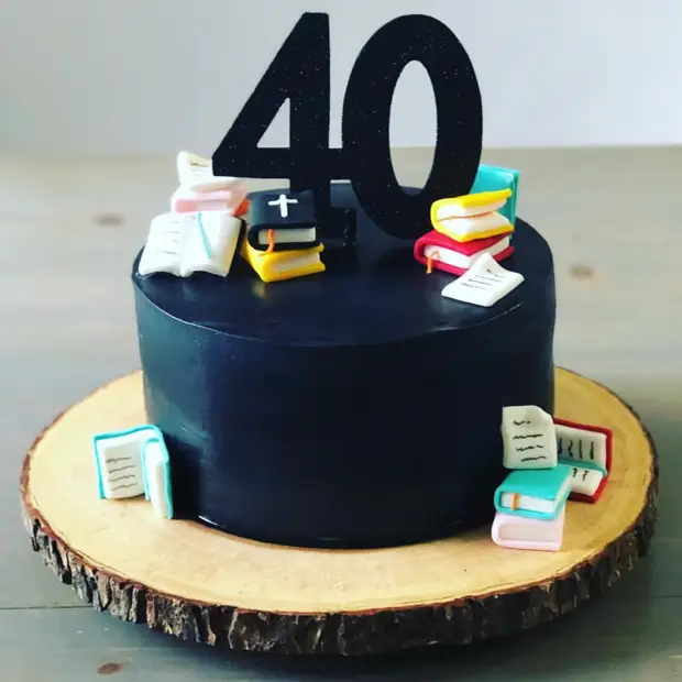 Интересный тортик на 40 лет 