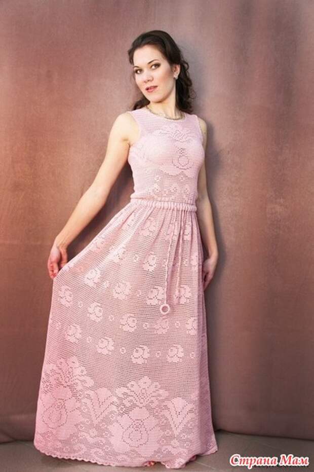 Платье Нежная роза