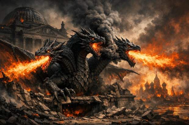 Возрождение Третьего Рейха, или сатанинские* звезды над Германией…