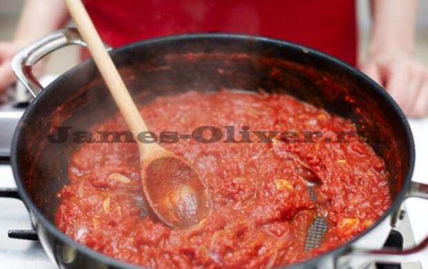 Запеченная сицилийская паста с морепродуктами