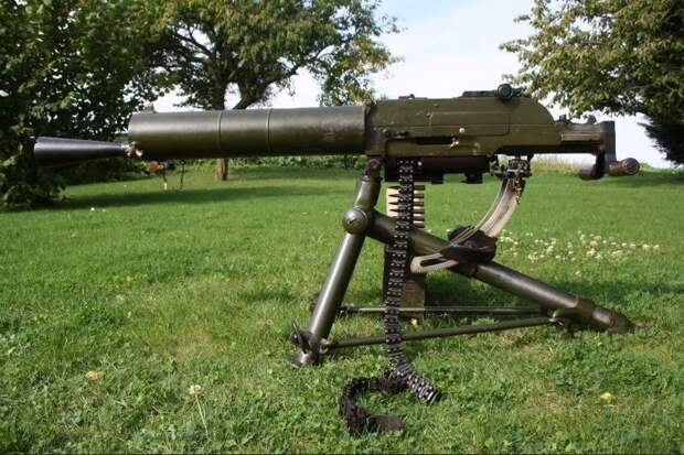 Станковый пулемет Schwarzlose M1907 и M1907/12 (Австро-венгрия / Австрия) ПКТ, война, оружие, пулемет, факты