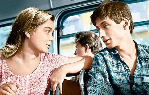 Олег Даль и Нина Дорошина, ставшая его первой женой Олег Даль и Нина Дорошина, ставшая его первой женой