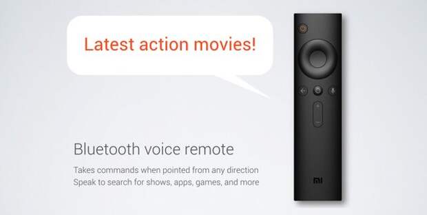 Пульт с голосовым управлением Xiaomi Mi Box