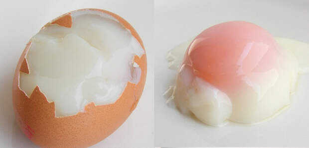 Почему яйца жидкие. Прозрачный белок у вареного яйца. Жидкий белок в яйце. Рыхлый белок у вареного яйца. Мутный белок в яйце.