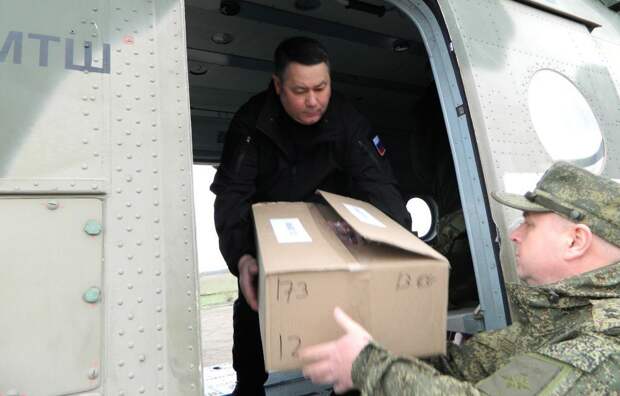 Игорь Руденя накануне Пасхи в прифронтовой зоне проведения СВО встретился с военнослужащими из Верхневолжья и других регионов России