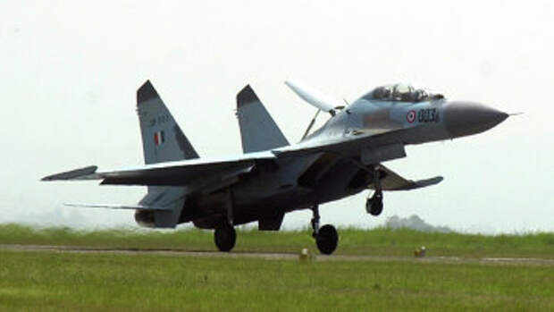 Истребитель Су-30МКИ ВВС Индии