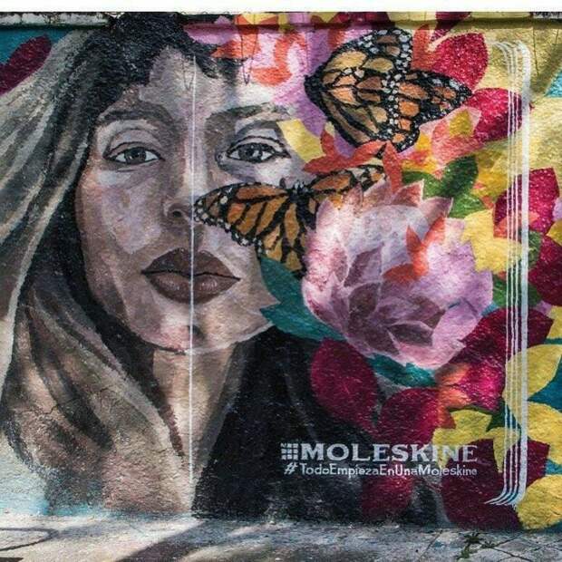 Moleskine превращает произведения уличного искусства в креативную рекламу: фото