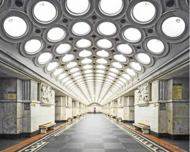 красота станций метро изнутри 
