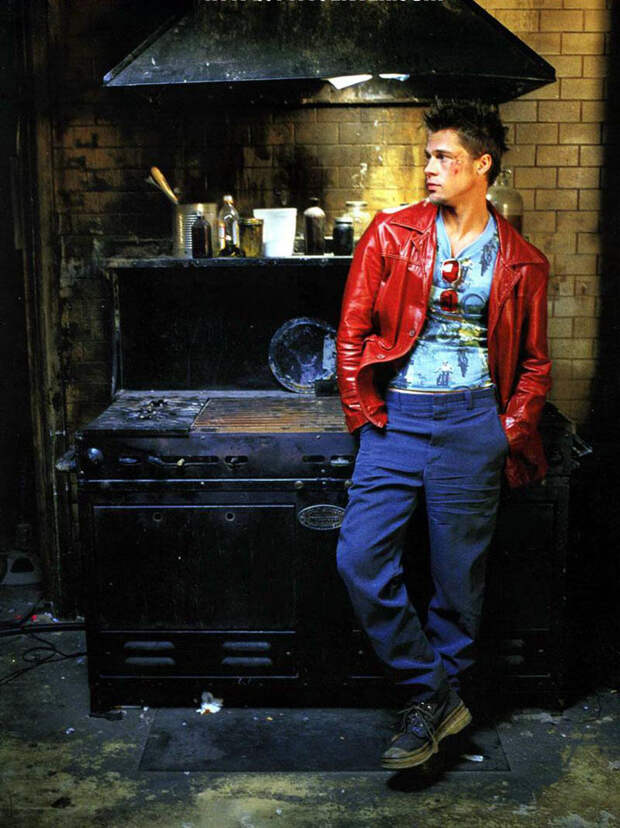 Брэд Питт (Brad Pitt) в фотосессии для фильма «Бойцовский клуб» (Fight Club) (1999), фото 6