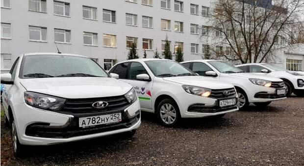 В Нижегородской области медицинской службе передали 50 новых автомобилей
