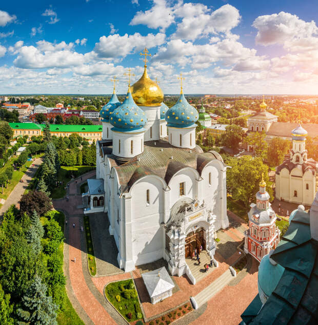Русские церкви: невероятные виды сверху