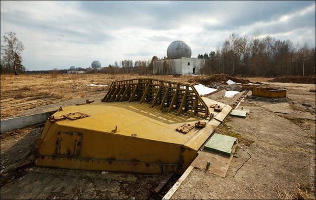 заброшенные позиции системы А-135 ПРО Москвы