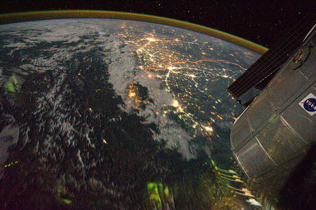 Граница Индии и Пакистана из космоса и с Земли граница, интересно, познавательно, страны, факты