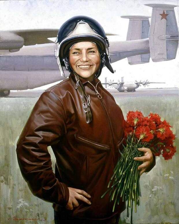 Портрет Марины Попович (Леонид Штрикман, 2008 год)