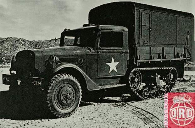 Радиомашина Autocar 2 1/2 ton (Т17) была лишена бронекорпуса, хотя и базировалась на шасси М3. Такие грузовики поступали в СССР по ленд-лизу.